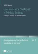 Communication Strategies in Medical Settings