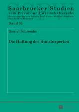 Die Haftung des Kunstexperten