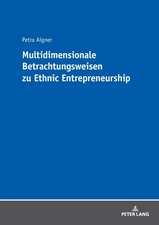 Multidimensionale Betrachtungsweisen zu Ethnic Entrepreneurship