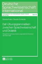 DaF-Übungsgrammatiken zwischen Sprachwissenschaft und Didaktik