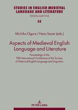 Aspects of Medieval English Language and Literature