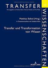 TRANSFER UND TRANSFORMATION VON WISSENH