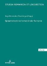 Sprachliche Unsicherheit in der Romania