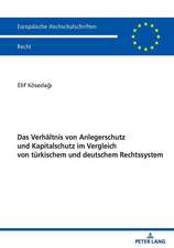 DAS VERHAELTNIS VON ANLEGERSCHUTZ UND