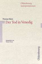 Der Tod in Venedig. Interpretationen