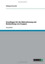 Grundlagen für die Wahrnehmung und Beobachtung von Gruppen