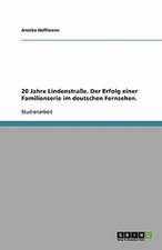 20 Jahre Lindenstraße. Der Erfolg einer Familienserie im deutschen Fernsehen.