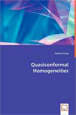 Quasiconformal Homogeneities