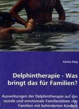 Delphintherapie - Was bringt das für Familien?