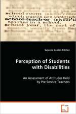 Perception of Students with Disabilities