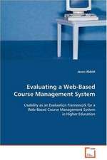 Evaluating a Web-Based Course Management System