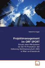 Projektmanagement im ORF SPORT