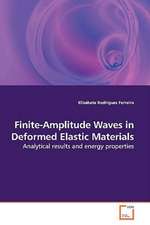 Finite-Amplitude Waves in Deformed Elastic Materials