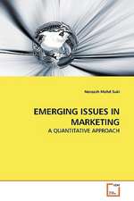 Emerging Issues in Marketing