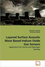 Layered Surface Acoustic Wave Based Indium Oxide Gas Sensors