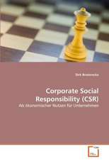 Corporate Social Responsibility (CSR)