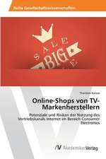 Online-Shops von TV-Markenherstellern