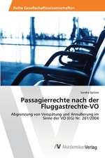 Passagierrechte nach der Fluggastrechte-VO