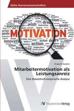 Mitarbeitermotivation als Leistungsanreiz