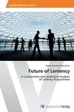 Future of Leniency