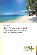 God's Purpose for Mankind