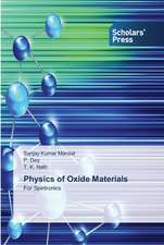 Physics of Oxide Materials