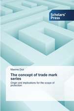 The concept of trade mark series