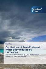 Oscillations of Semi-Enclosed Water Body Induced by Hurricanes