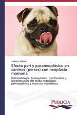 Efecto Peri y Paraneoplasico En Caninos (Perras) Con Neoplasia Mamaria: Traduccion y Adaptacion del Humor Grafico