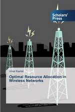 Optimal Resource Allocation in Wireless Networks