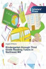 Kindergarten Through Third Grade Reading Tutors in Northeast MS: Discovery and Exploitation of Opportunities