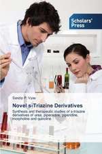 Novel S-Triazine Derivatives: X-Ray Crystallographic Investigation