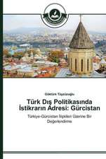 Türk D¿¿ Politikas¿nda ¿stikrar¿n Adresi: Gürcistan