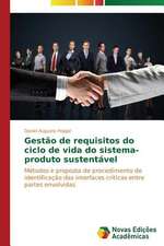 Gestao de Requisitos Do Ciclo de Vida Do Sistema-Produto Sustentavel: Amar, Verbo Intransitivo, de Mario de Andrade