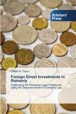 Foreign Direct Investments in Romania