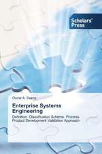 Enterprise Systems Engineering