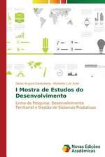 I Mostra de Estudos Do Desenvolvimento: M Ts, Folklora, Literat Ra