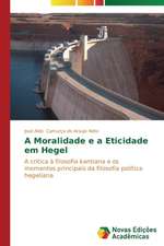 A Moralidade E a Eticidade Em Hegel: Juventude E Masculinidades