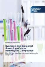 Synthesis and Biological Screening of Some Heterocyclic Compounds: Representacoes Sociais de Professores