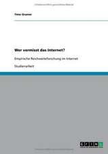 Wer vermisst das Internet?