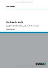 Das Ende der Macht