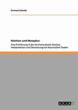 Relation und Metapher