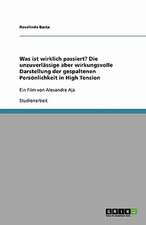 Was ist wirklich passiert? Die unzuverlässige aber wirkungsvolle Darstellung der gespaltenen Persönlichkeit in High Tension