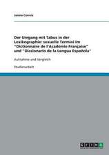 Der Umgang mit Tabus in der Lexikographie: sexuelle Termini im 