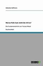 Marco Polo kam nicht bis China?