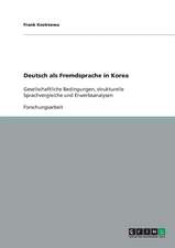 Deutsch als Fremdsprache in Korea