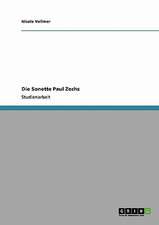 Die Sonette Paul Zechs