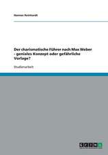 Der charismatische Führer nach Max Weber - geniales Konzept oder gefährliche Vorlage?