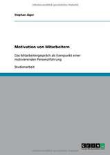 Motivation von Mitarbeitern