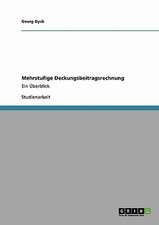 Mehrstufige Deckungsbeitragsrechnung